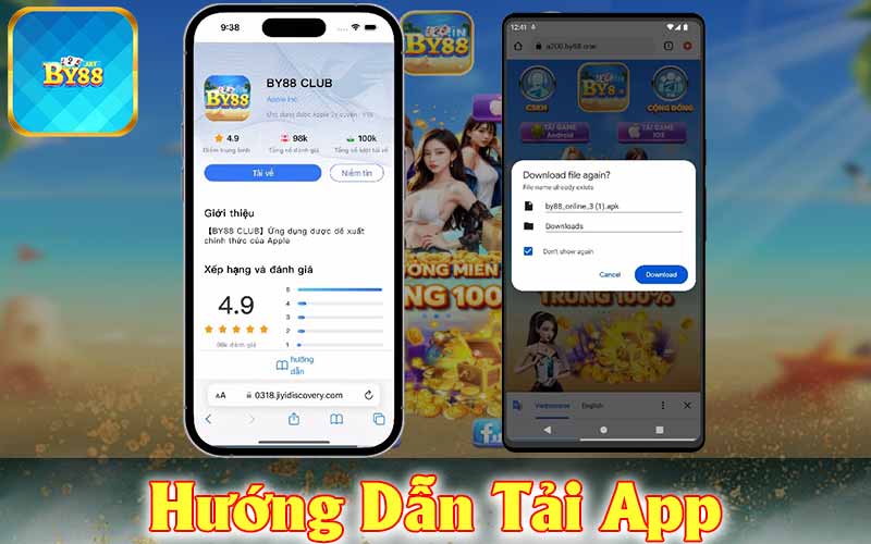 Hướng dẫn Tải App By88